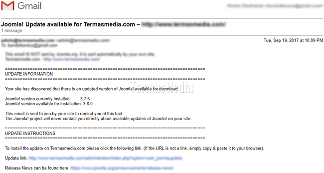 Membuka pesan GMail dalam tampilan penuh