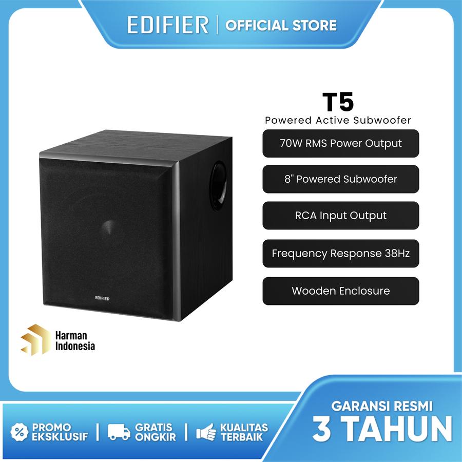 EDIFIER T5 Powered Active Subwoofer